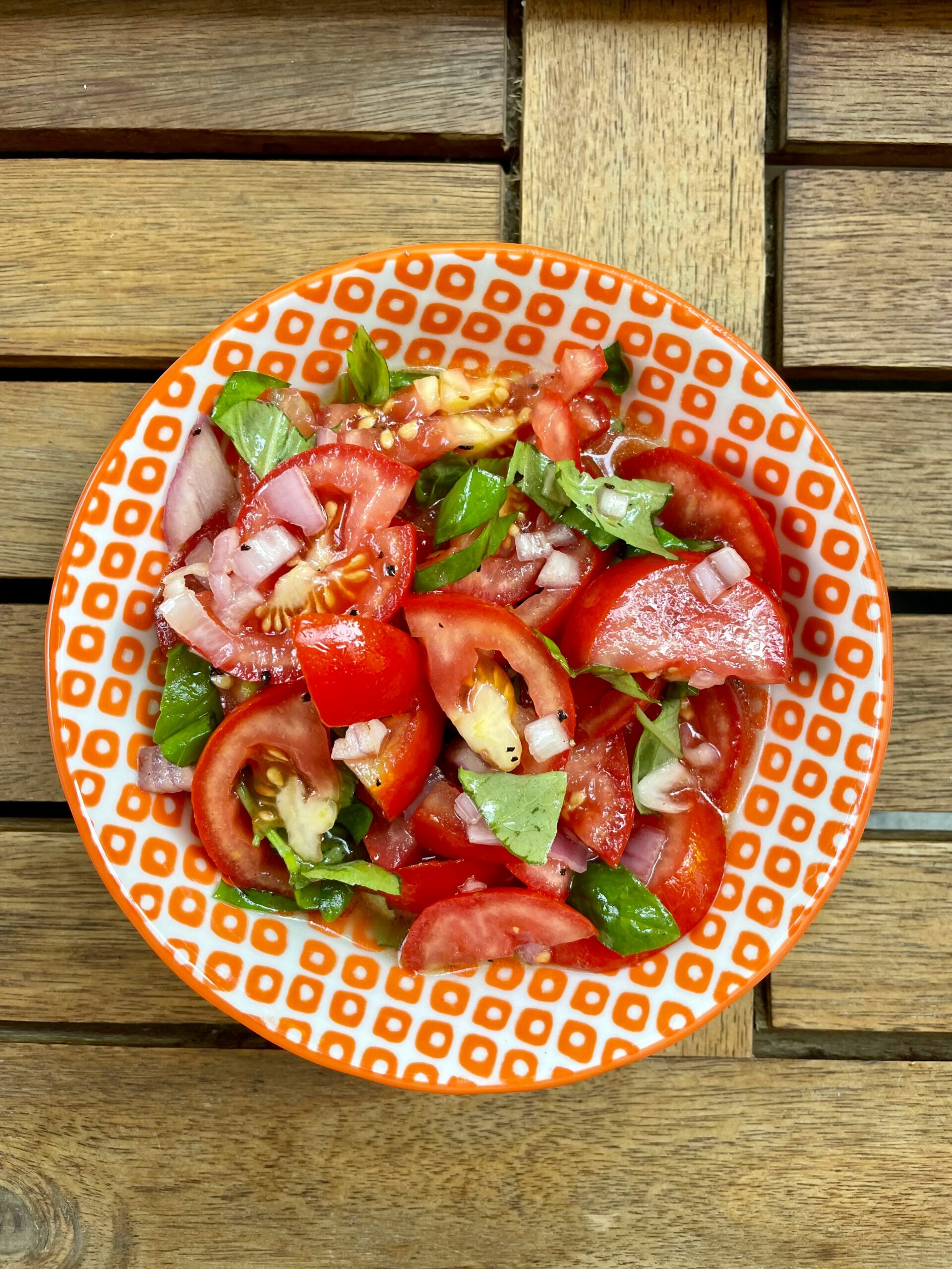 Easy Cucumber Tomato Salad